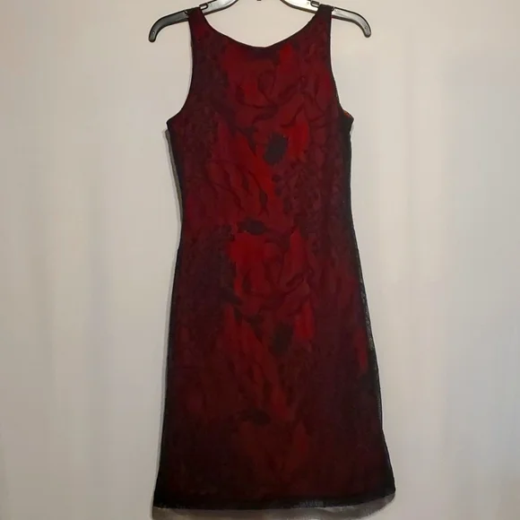 byer too red dress ☆HP☆ Byer Too Dress size S Red & Black